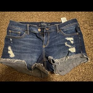 Hollister jean shorts size 7